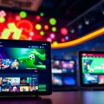 Engaging interface of Nhà cái BIGBET88 showcasing online betting options and vibrant design.