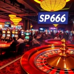 Nhà cái SP666 offers an exciting roulette game experience on the casino floor.